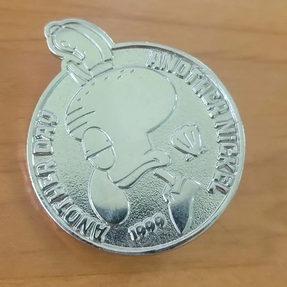 Hyper Drive Squidward Pin LE 100 SpongeBob Another Day Another Nickel 1999